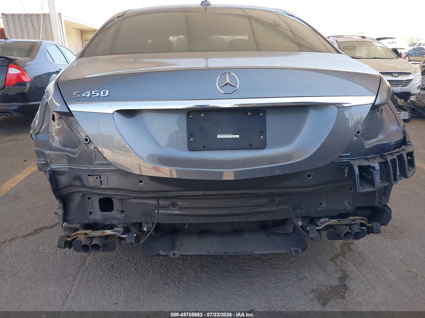 2019 Mercedes-benz S-klasse VIN WDDUG6GB1KA422918 IAAI salvage auction — REAR END, Salvage Title, sold $15,100 on 2026-08-12 (photo 6)
