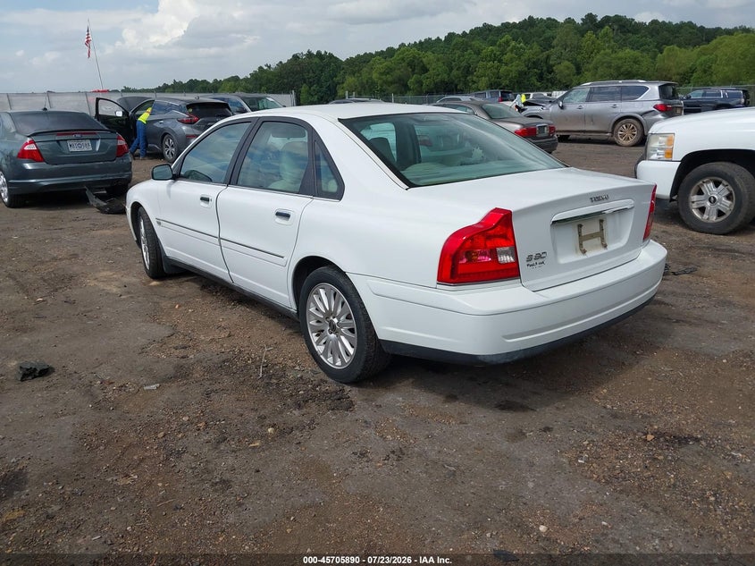 2006 Volvo S80 VIN YV1TS592461445444 IAAI salvage auction — NORMAL WEAR, Clear (Mississippi), sold $275 on 2026-08-05 (photo 3)