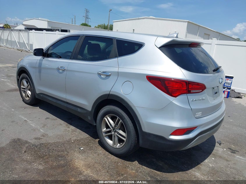 2017 Hyundai Santa fe VIN 5XYZT3LB8HG385035 IAAI salvage auction — NORMAL WEAR, Clear (Florida), sold $3,050 on 2026-07-29 (photo 3)