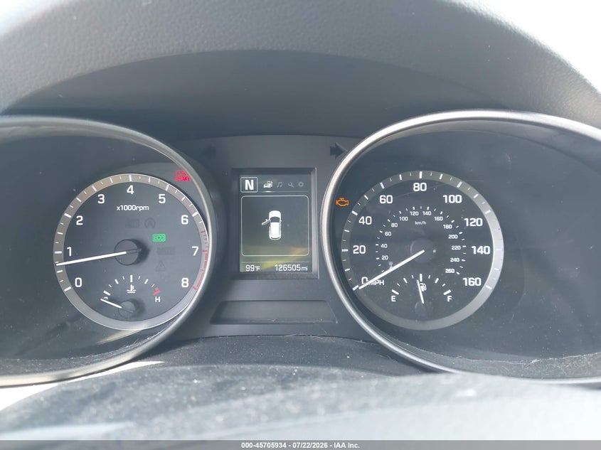 2017 Hyundai Santa fe VIN 5XYZT3LB8HG385035 IAAI salvage auction — NORMAL WEAR, Clear (Florida), sold $3,050 on 2026-07-29 (photo 7)