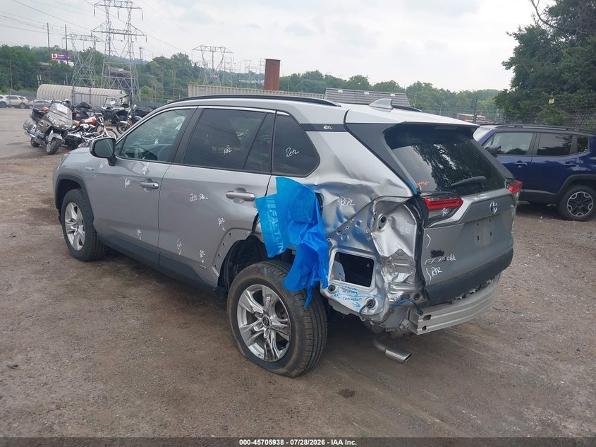 2020 Toyota Rav 4 VIN 2T3RWRFV7LW091782 IAAI salvage auction — UNKNOWN, Salvage (Pennsylvania), sold $11,500 on 2026-08-01 (photo 3)