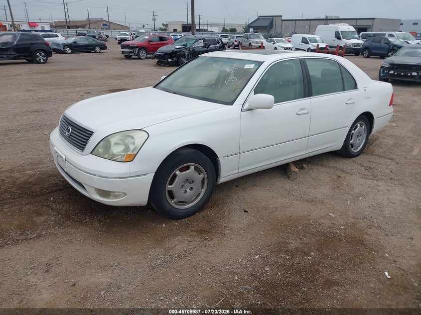 2002 Lexus Ls 430 VIN JTHBN30F220061917 IAAI salvage auction — UNKNOWN, Original (Texas), sold $25 on 2026-07-29 (photo 2)