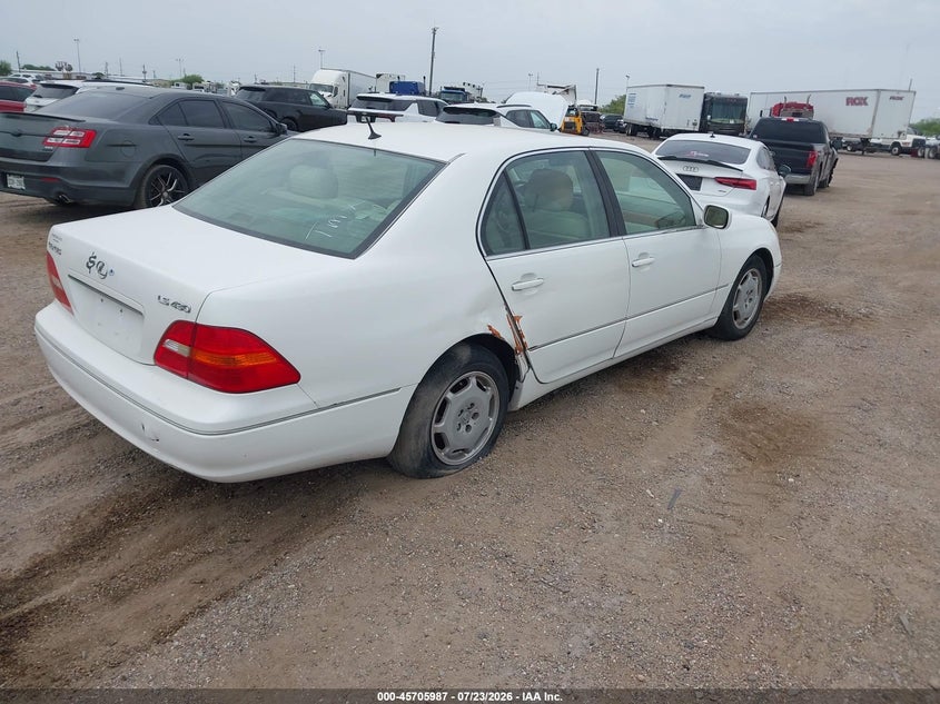 2002 Lexus Ls 430 VIN JTHBN30F220061917 IAAI salvage auction — UNKNOWN, Original (Texas), sold $25 on 2026-07-29 (photo 4)