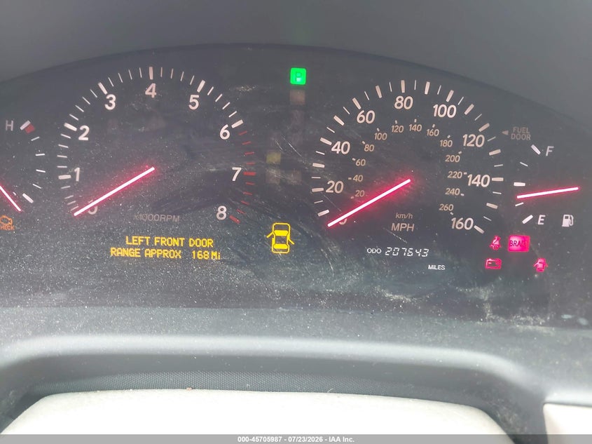 2002 Lexus Ls 430 VIN JTHBN30F220061917 IAAI salvage auction — UNKNOWN, Original (Texas), sold $25 on 2026-07-29 (photo 7)