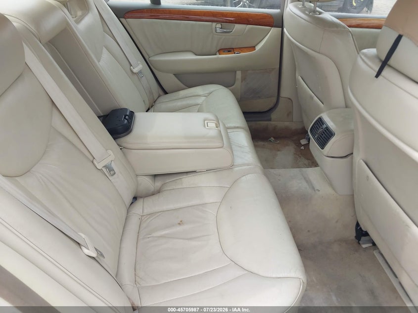 2002 Lexus Ls 430 VIN JTHBN30F220061917 IAAI salvage auction — UNKNOWN, Original (Texas), sold $25 on 2026-07-29 (photo 8)