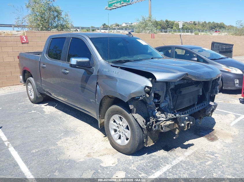 2019 Chevrolet Silverado VIN 1GCPWCED3KZ409103 IAAI salvage auction — FRONT END, Wait Title, sold $5,800 on 2026-08-29 (photo 1)