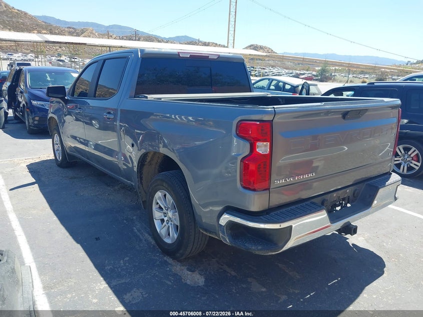 2019 Chevrolet Silverado VIN 1GCPWCED3KZ409103 IAAI salvage auction — FRONT END, Wait Title, sold $5,800 on 2026-08-29 (photo 3)