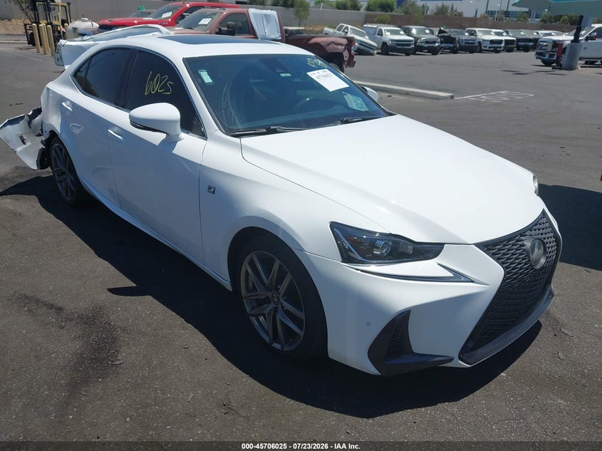 2019 Lexus Is VIN JTHBA1D24K5100498 — IAAI salvage auction photo