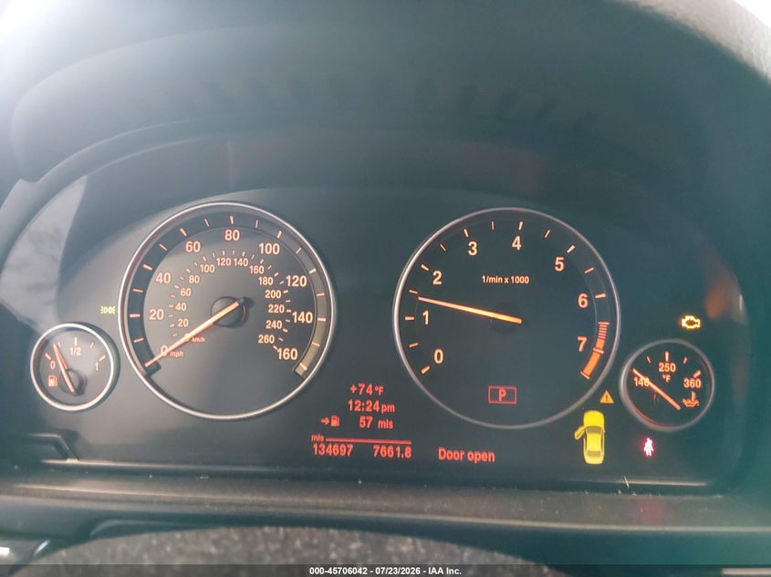2011 BMW 5 series VIN WBAFR9C54BC617847 IAAI salvage auction — LEFT FRONT, Clear (Tennessee), sold $1,125 on 2026-08-03 (photo 7)