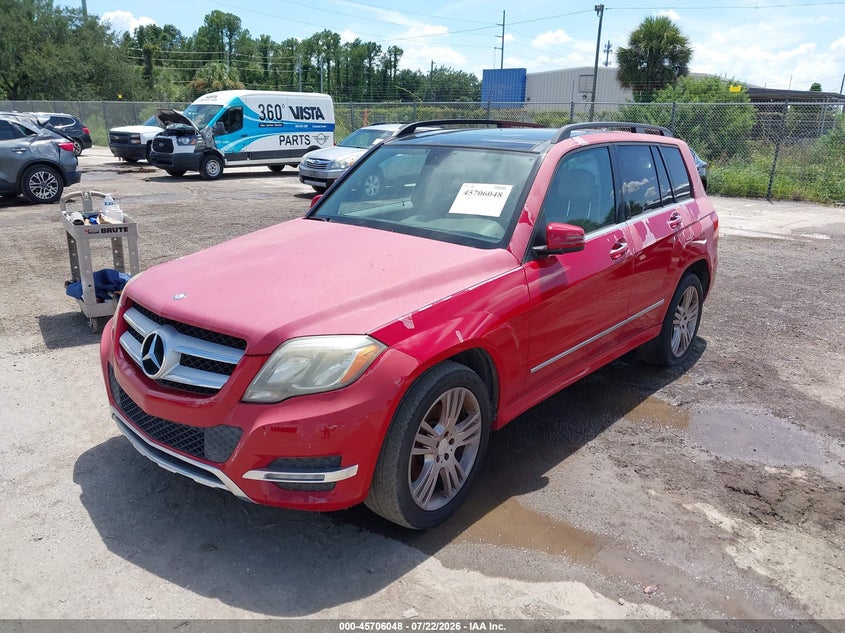 2013 Mercedes-benz Glk-klasse VIN WDCGG5HBXDF943099 IAAI salvage auction — NORMAL WEAR, Clear (Florida), sold $1,300 on 2026-07-29 (photo 2)