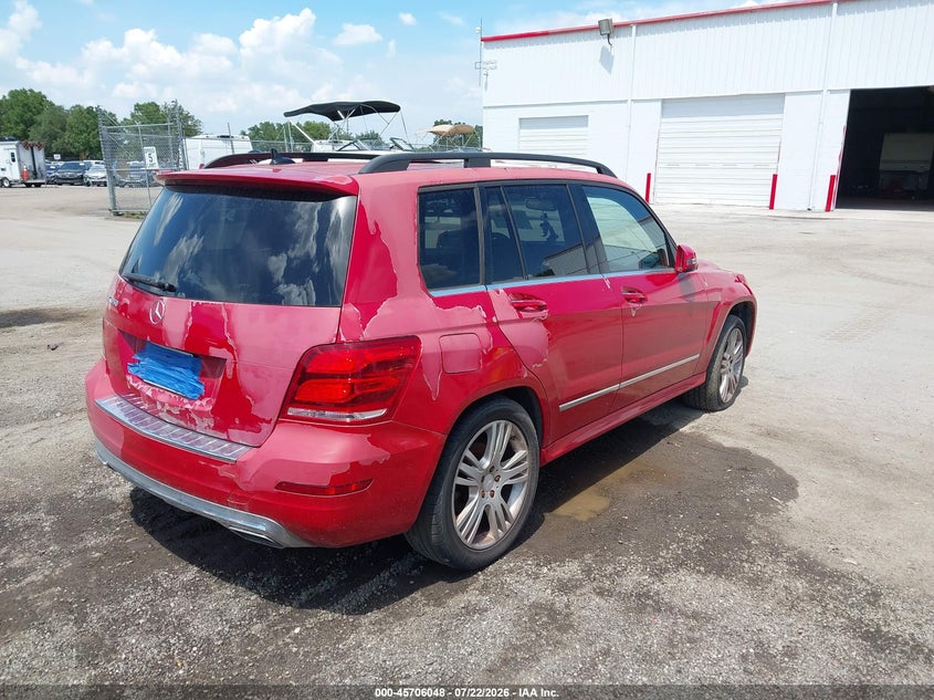 2013 Mercedes-benz Glk-klasse VIN WDCGG5HBXDF943099 IAAI salvage auction — NORMAL WEAR, Clear (Florida), sold $1,300 on 2026-07-29 (photo 4)