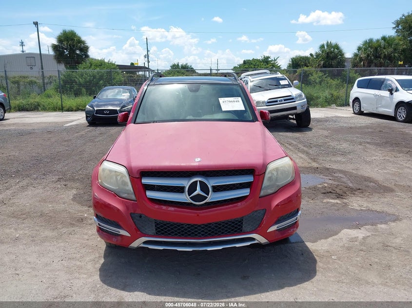 2013 Mercedes-benz Glk-klasse VIN WDCGG5HBXDF943099 IAAI salvage auction — NORMAL WEAR, Clear (Florida), sold $1,300 on 2026-07-29 (photo 6)