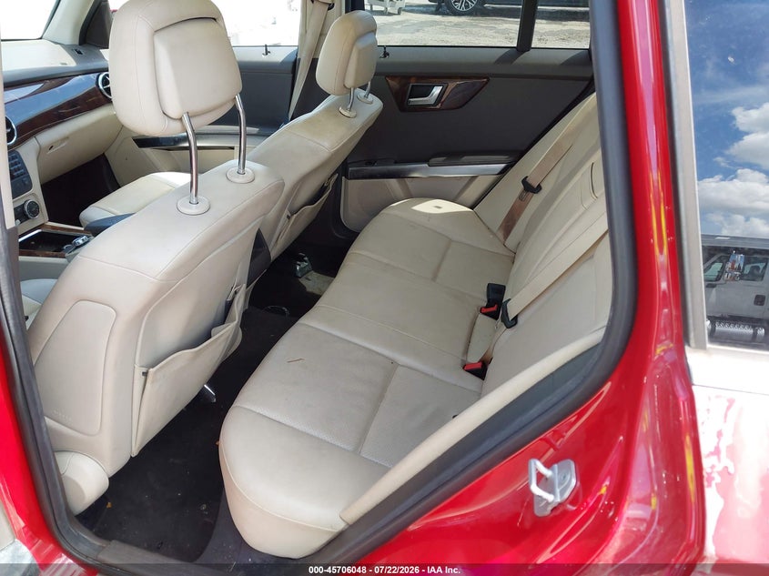 2013 Mercedes-benz Glk-klasse VIN WDCGG5HBXDF943099 IAAI salvage auction — NORMAL WEAR, Clear (Florida), sold $1,300 on 2026-07-29 (photo 8)