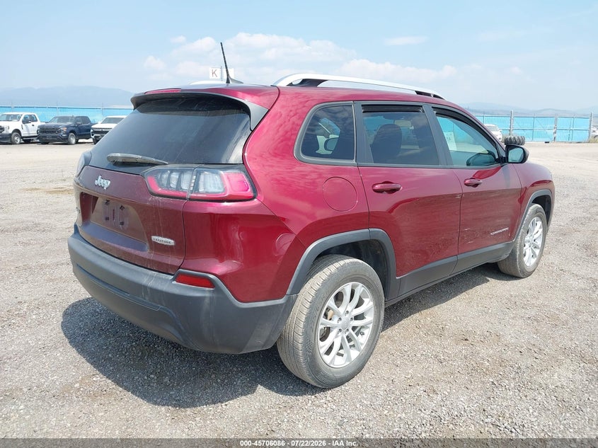 2020 Jeep Cherokee VIN 1C4PJMCB6LD645667 IAAI salvage auction — NORMAL WEAR, Sf97 (Montana), sold $7,150 on 2026-09-16 (photo 4)