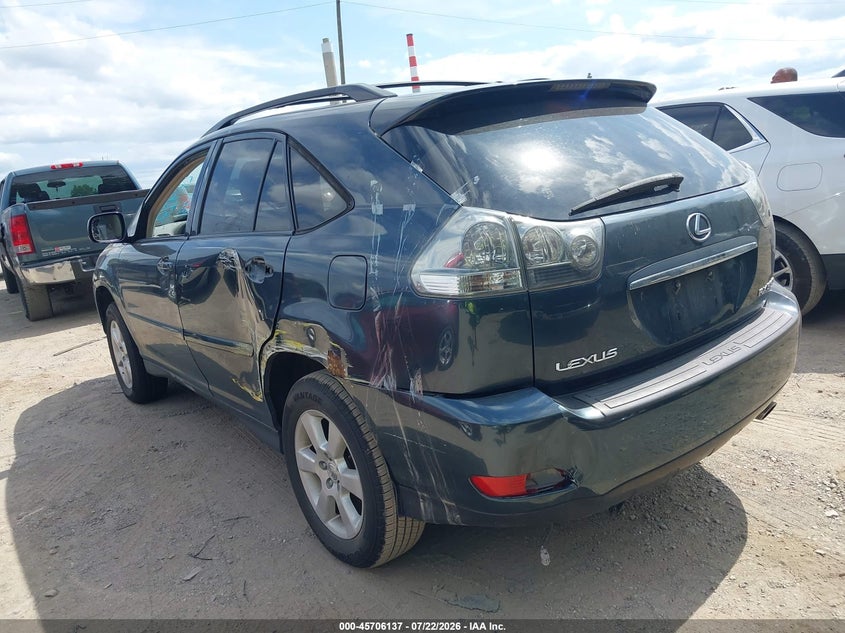 2004 Lexus Rx 330 VIN JTJHA31U640026088 IAAI salvage auction — NORMAL WEAR, Clear (Indiana), sold $75 on 2026-07-29 (photo 3)