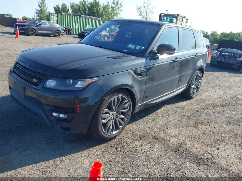 2016 Land rover Range rover sport VIN SALWS2PF6GA599378 IAAI salvage auction — NORMAL WEAR, Clear (New York), sold $525 on 2026-07-28 (photo 2)