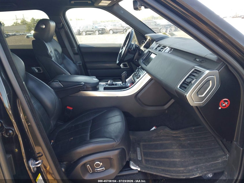 2016 Land rover Range rover sport VIN SALWS2PF6GA599378 IAAI salvage auction — NORMAL WEAR, Clear (New York), sold $525 on 2026-07-28 (photo 5)