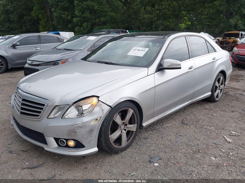 2010 Mercedes-benz E-class VIN WDDHF5GB5AA209581 IAAI salvage auction — LEFT FRONT, Salvage (Georgia), sold $1,250 on 2026-08-19 (photo 6)