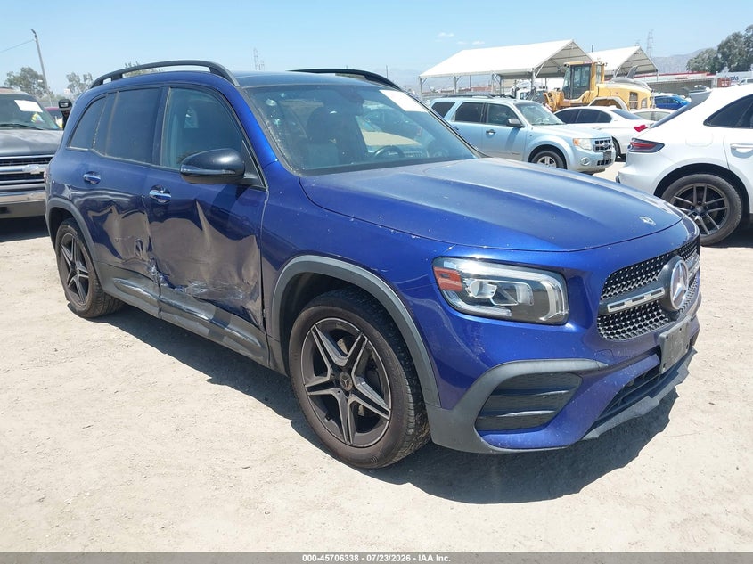 2020 Mercedes-benz Glb VIN W1N4M4GB6LW035916 — IAAI salvage auction photo