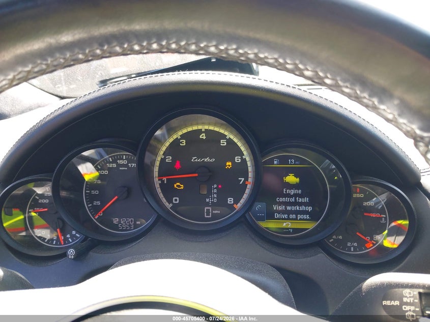 2015 Porsche Cayenne VIN WP1AC2A24FLA80531 IAAI salvage auction — FRONT END, Salvage Title, sold $4,850 on 2026-08-14 (photo 7)