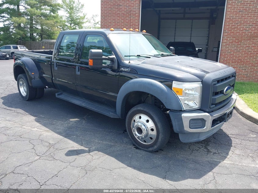 2016 Ford F-450 VIN 1FT8W4DT7GED31667 IAAI salvage auction — NORMAL WEAR, Sf97 (Virginia), sold $35,600 on 2026-08-19 (photo 1)