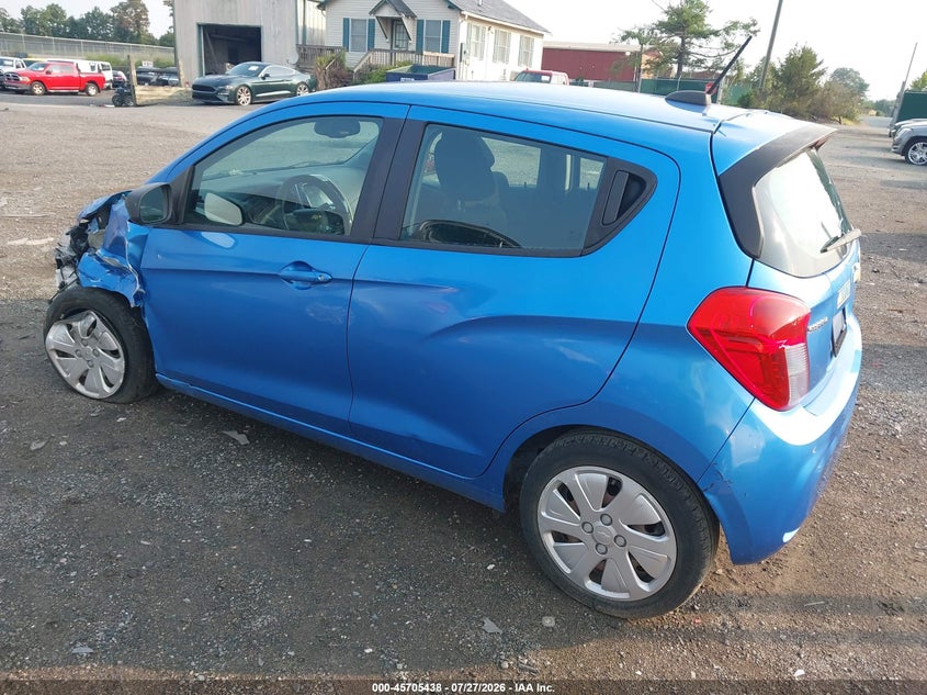 2017 Chevrolet Spark VIN KL8CB6SA7HC743807 IAAI salvage auction — LEFT FRONT, Clear (Virginia), sold $550 on 2026-08-23 (photo 3)