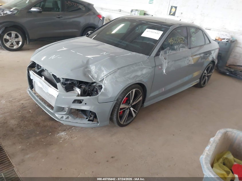2020 Audi Rs3 VIN WUABWGFF9LA901817 IAAI salvage auction — FRONT END, Wait Title, sold $16,250 on 2026-09-30 (photo 2)