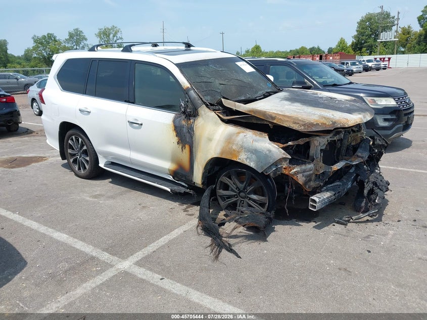 2021 Lexus Lx VIN JTJDY7AX9M4347191 — IAAI salvage auction photo