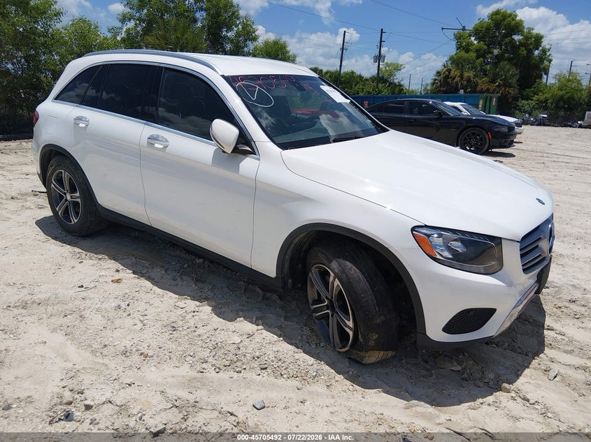 2016 Mercedes-benz Glc VIN WDC0G4KB1GF025105 IAAI salvage auction — SUSPENSION, Clear (Florida), sold $225 on 2026-07-28 (photo 1)