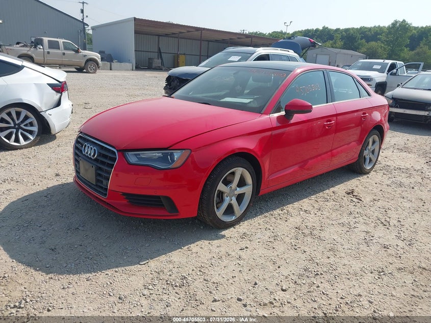 2016 Audi A3 VIN WAUB8GFF0G1048900 IAAI salvage auction — RIGHT SIDE, Salvage (Ohio), sold $3,400 on 2026-08-27 (photo 2)