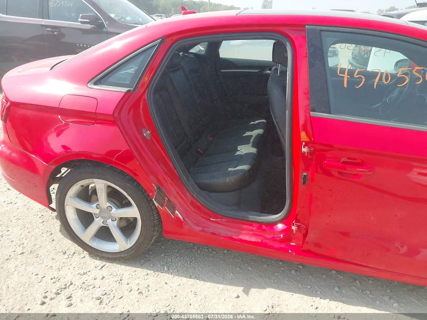 2016 Audi A3 VIN WAUB8GFF0G1048900 IAAI salvage auction — RIGHT SIDE, Salvage (Ohio), sold $3,400 on 2026-08-27 (photo 6)