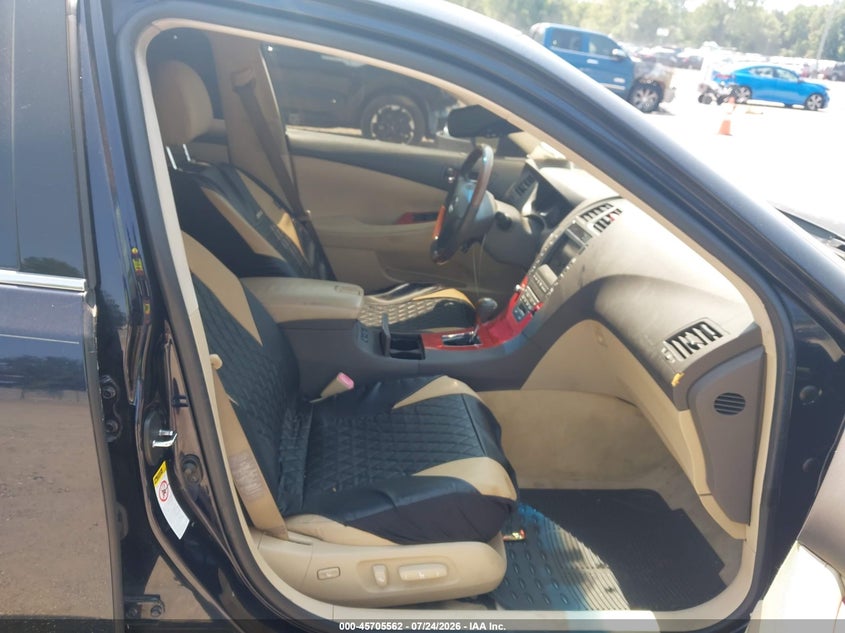 2007 Lexus Es 350 VIN JTHBJ46G772090424 IAAI salvage auction — LEFT REAR, Clear (New Jersey), sold $25 on 2026-07-28 (photo 5)