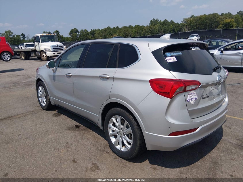 2019 Buick Envision VIN LRBFXBSA8KD143554 IAAI salvage auction — RIGHT SIDE, Salvage Title, sold $25 on 2026-09-10 (photo 3)