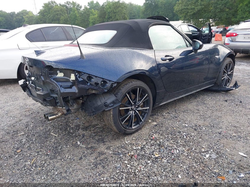 2025 Mazda Mx-5 VIN JM1NDAD76S0651191 IAAI salvage auction — FRONT END, Salvage (Georgia), sold $9,200 on 2026-08-15 (photo 4)