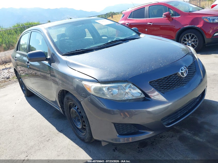 2009 Toyota Corolla VIN 1NXBU40E59Z039927 IAAI salvage auction — LEFT FRONT, Salvage (Utah), sold $1,925 on 2026-08-27 (photo 1)