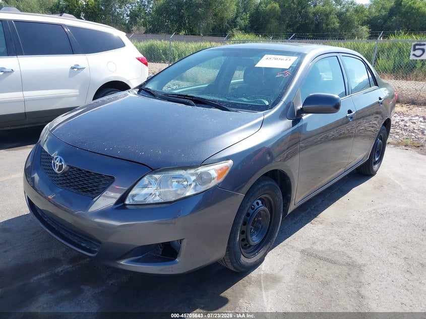 2009 Toyota Corolla VIN 1NXBU40E59Z039927 IAAI salvage auction — LEFT FRONT, Salvage (Utah), sold $1,925 on 2026-08-27 (photo 2)