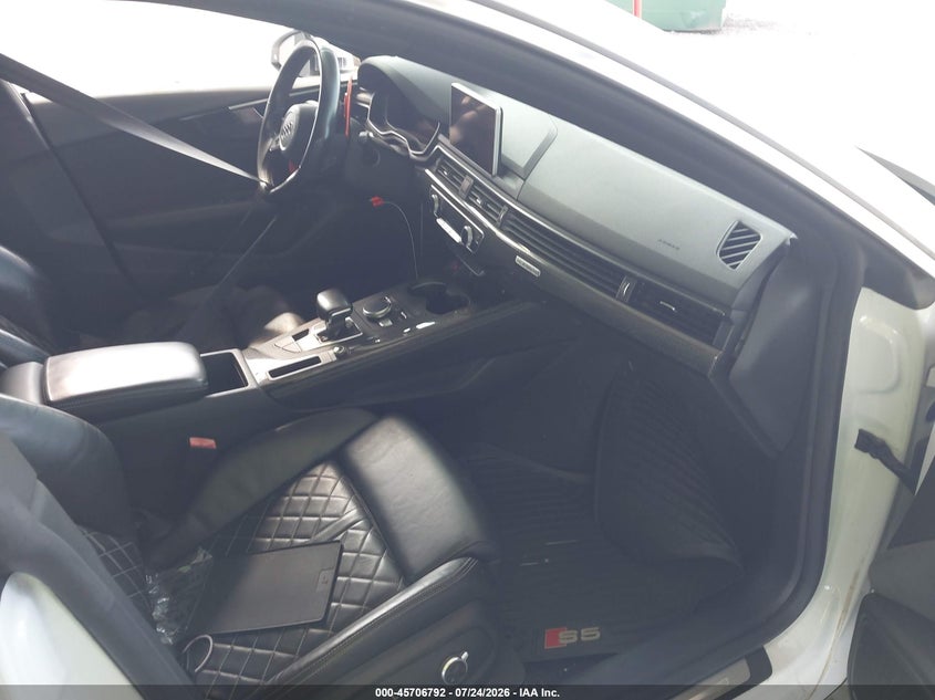 2018 Audi S5 VIN WAUB4CF59JA030219 IAAI salvage auction — ELECTRICAL, Clear (Florida), sold $7,300 on 2026-08-12 (photo 5)