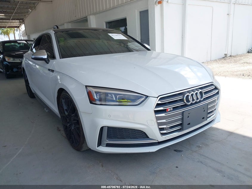 2018 Audi S5 VIN WAUB4CF59JA030219 IAAI salvage auction — ELECTRICAL, Clear (Florida), sold $7,300 on 2026-08-12 (photo 6)