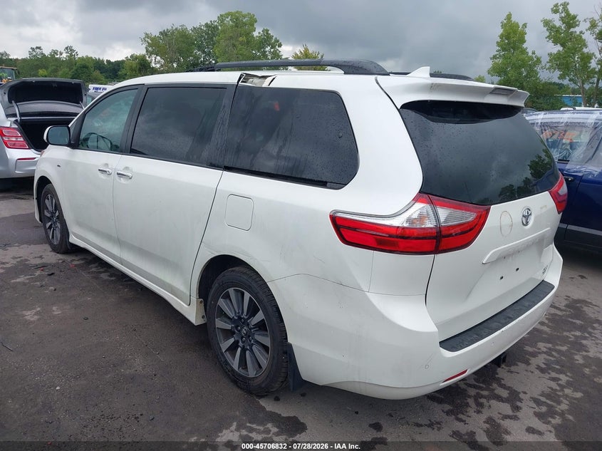 2019 Toyota Sienna VIN 5TDDZ3DC3KS224635 IAAI salvage auction — ROOF, Salvage Title, sold $9,100 on 2026-08-25 (photo 3)