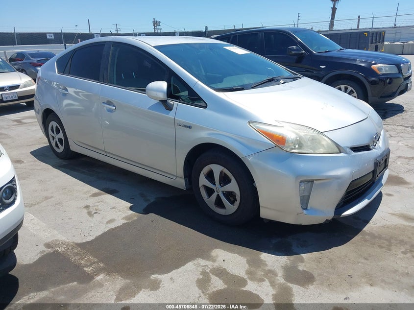 2012 Toyota Prius VIN JTDKN3DU0C5432278 IAAI salvage auction — LEFT SIDE, Clear - Dealer Only (California), sold $2,550 on 2026-08-01 (photo 1)