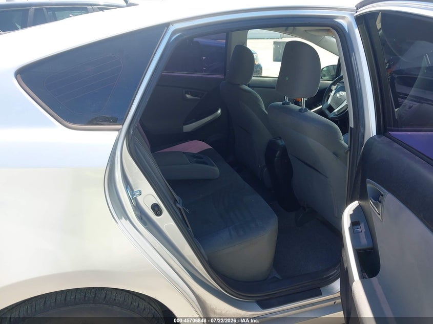 2012 Toyota Prius VIN JTDKN3DU0C5432278 IAAI salvage auction — LEFT SIDE, Clear - Dealer Only (California), sold $2,550 on 2026-08-01 (photo 8)