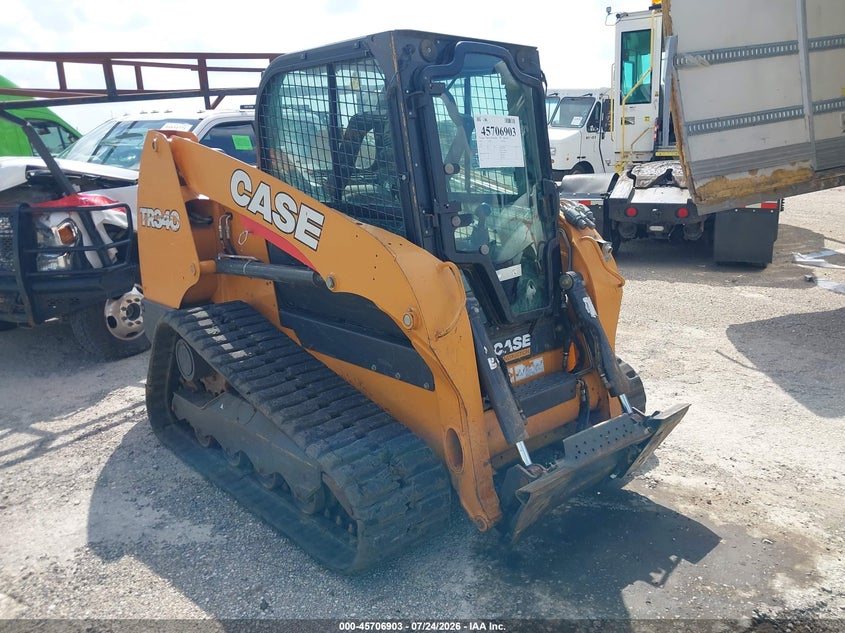 2019 Case Tr340 VIN JAFTR340AJM455234 IAAI salvage auction — WATER/FLOOD, Wait Title, sold $21,050 on 2026-09-23 (photo 1)