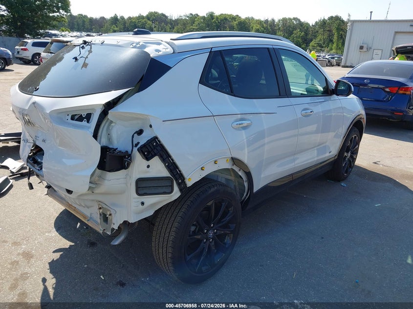 2026 Buick Encore gx VIN KL4AMESL6TB067914 IAAI salvage auction — REAR END, Wait Title, sold $7,100 on 2026-09-08 (photo 4)