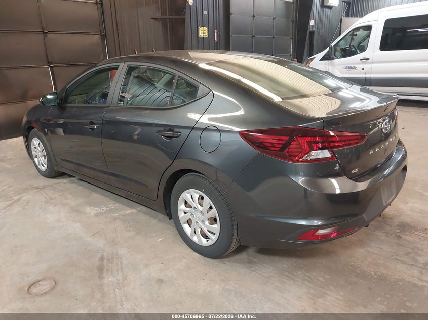 2020 Hyundai Elantra VIN 5NPD74LF6LH615292 IAAI salvage auction — NORMAL WEAR, Sf97 (New York), sold $12,450 on 2026-08-20 (photo 3)