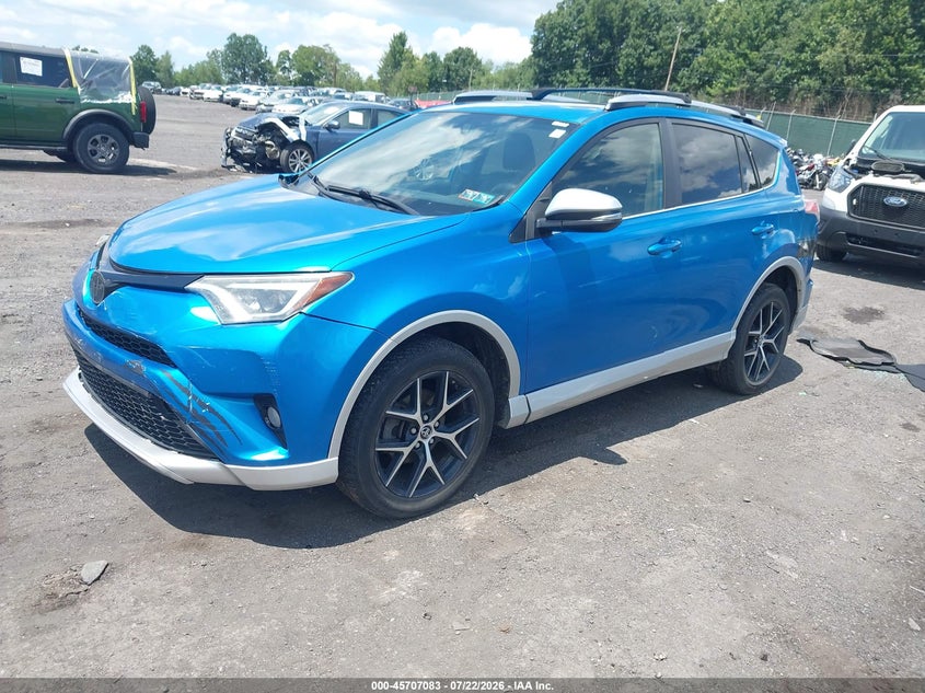 2016 Toyota Rav4 VIN JTMJFREV0GD183561 IAAI salvage auction — FRONT & REAR, Clear (Pennsylvania), sold $2,450 on 2026-07-28 (photo 2)