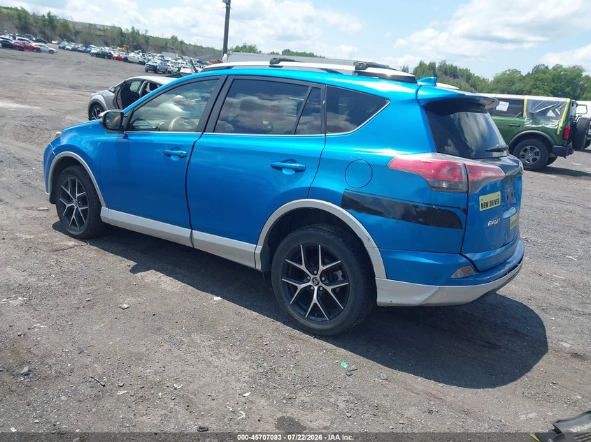 2016 Toyota Rav4 VIN JTMJFREV0GD183561 IAAI salvage auction — FRONT & REAR, Clear (Pennsylvania), sold $2,450 on 2026-07-28 (photo 3)
