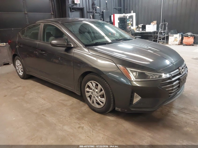 2020 Hyundai Elantra VIN 5NPD74LF3LH612074 — IAAI salvage auction photo