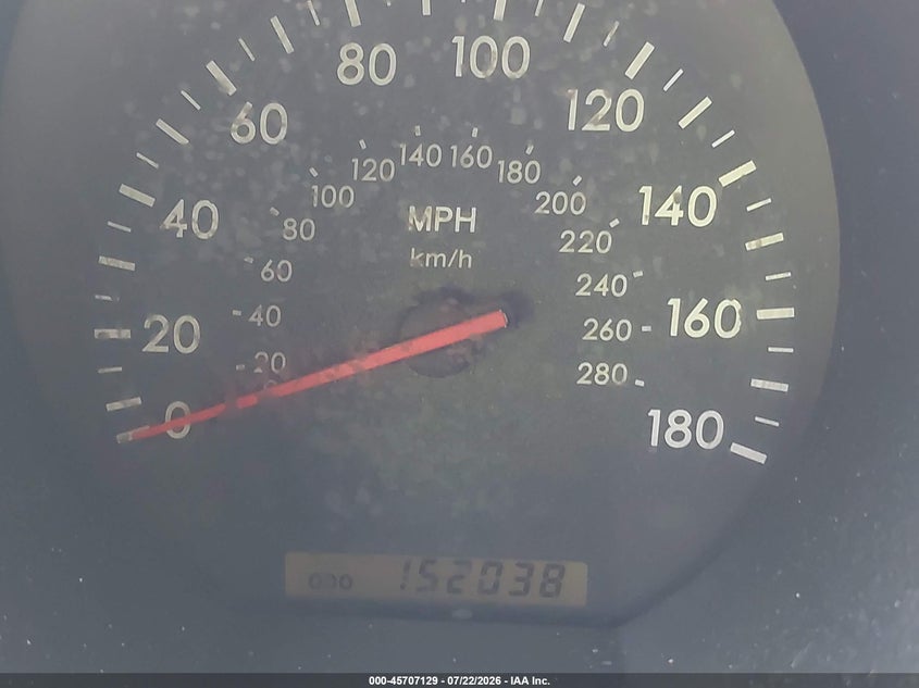 2002 Lexus Sc 430 VIN JTHFN48Y520012966 IAAI salvage auction — HAIL, Original (Texas), sold $225 on 2026-07-28 (photo 7)