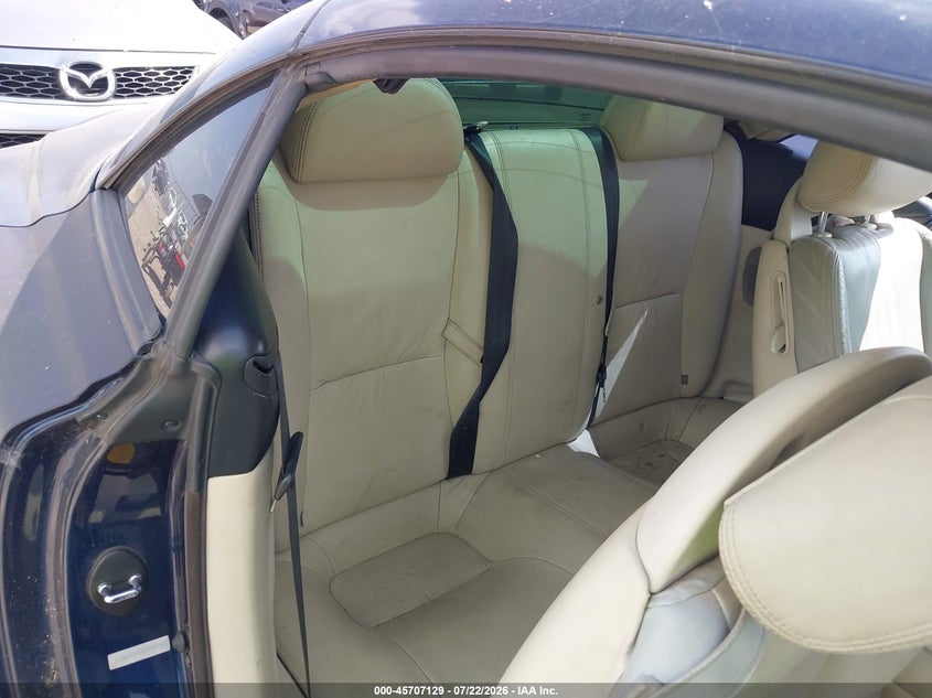 2002 Lexus Sc 430 VIN JTHFN48Y520012966 IAAI salvage auction — HAIL, Original (Texas), sold $225 on 2026-07-28 (photo 8)