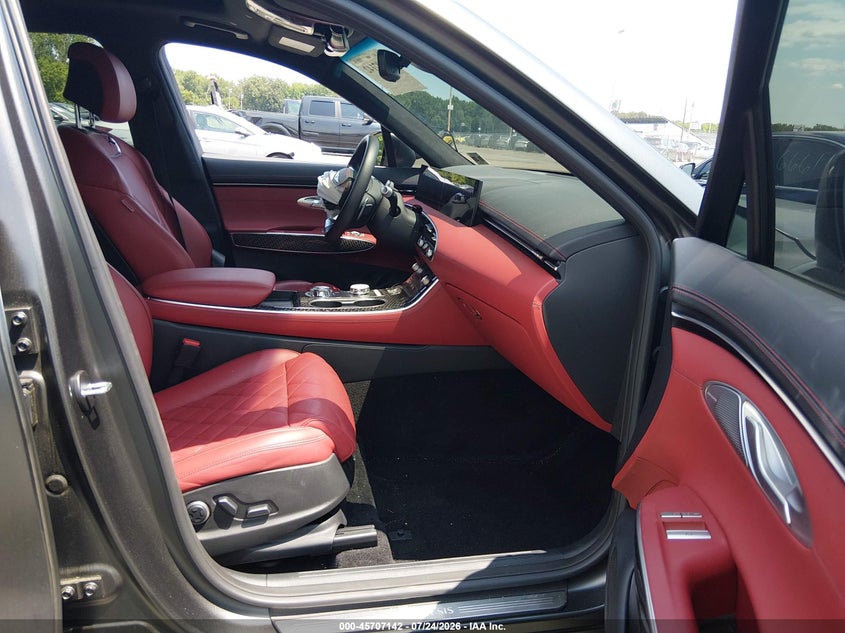 2026 Genesis Gv70 VIN KMUMEDTC0TU242782 IAAI salvage auction — FRONT END, Salvage Title, sold $23,850 on 2026-09-14 (photo 5)